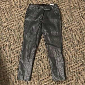 NWT White House black market Metallic Pants